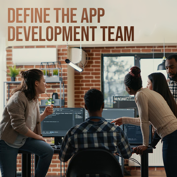 Determine and finalize the team of development 