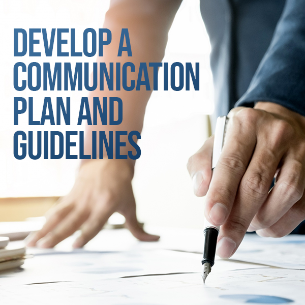 Create a communication roadmap