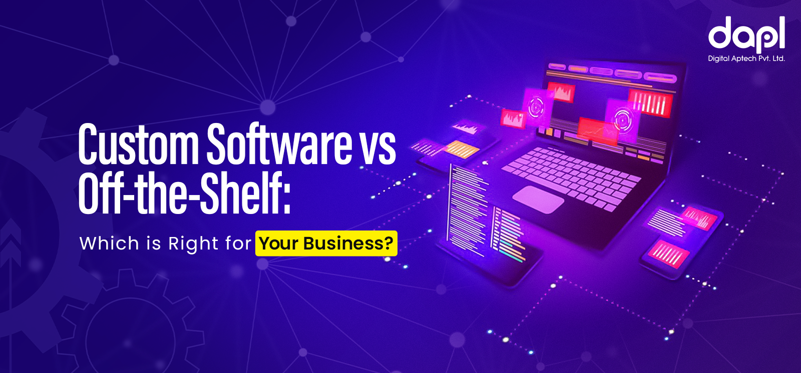 What should you choose? A custom or an off the shelf software ?